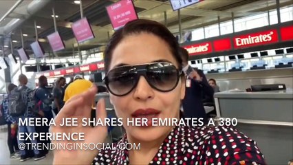 Meera Jee Reviews Emirates A380