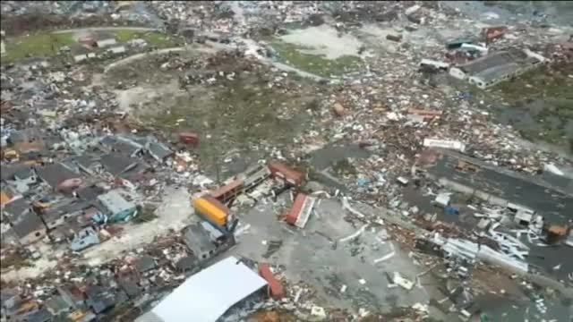 Así ha quedado el norte de Bahamas tras el paso de Dorian