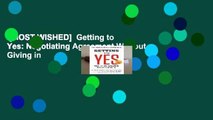 [MOST WISHED]  Getting to Yes: Negotiating Agreement Without Giving in