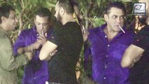 Salman Khan And Atul Agnihotri Caught Smoking In Public