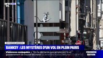 Cette oeuvre de Banksy taguée près du centre Pompidou à Paris a été volée dans la nuit de dimanche à lundi