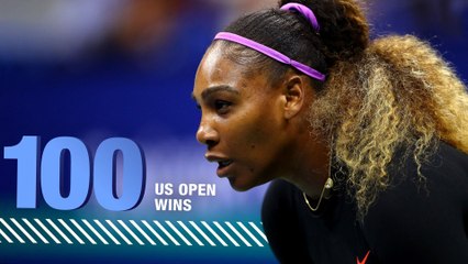 Watch Video : Serena Williams enters semi final and bags 100th win in US Open