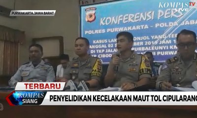 Video herunterladen: [BREAKING NEWS] Polisi Tetapkan Dua Tersangka Kecelakaan Maut Tol Cipularang