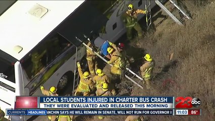 All students back home after school bus crash