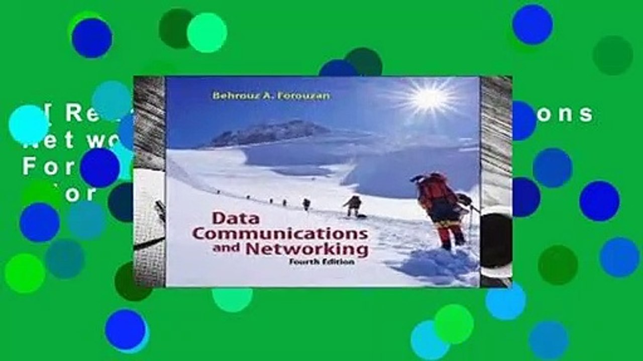[Read] Data Communications Networking (McGraw-Hill Forouzan Networking)  For Kindle