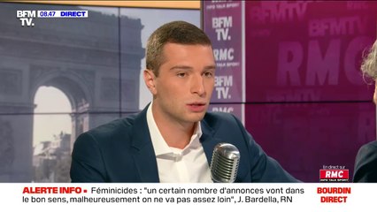 Jordan Bardella (RN) n'est "pas favorable" à la fusion des 42 régimes de retraites existants prévue dans la réforme