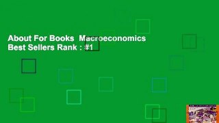 About For Books  Macroeconomics  Best Sellers Rank : #1