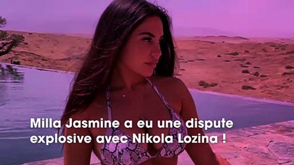 Milla Jasmine  elle explique sa dispute avec Nikola Lozina