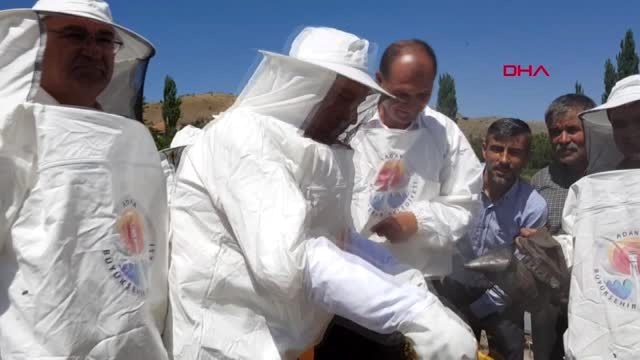 Adana pozantı'da arıcıların yüzü gülüyor