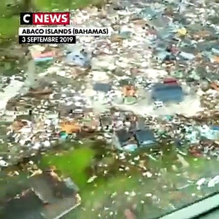 Découvrez les images aériennes des Bahamas après le passage de l’ouragan Dorian qui a fait au moins 7 morts - VIDEO