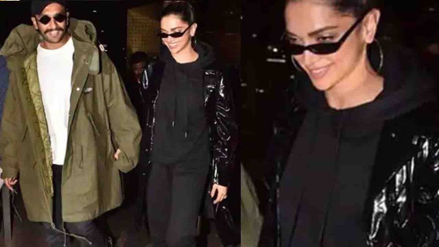 Deepika Padukone returns India with Ranveer Singh in between pregnancy news,Check out | FilmiBeat