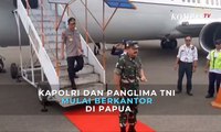 Kapolri dan Panglima TNI Mulai Berkantor di Papua