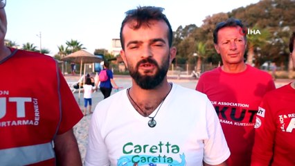 Bodrum’da tesadüfen bulunan yavru caretta carettalar heyacanlandırdı