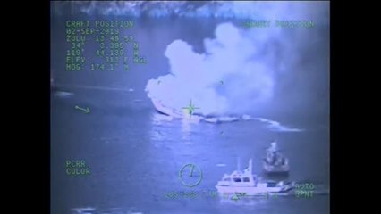 Al menos 25 muertos y 9 desaparecidos tras incendiarse un barco de recreo en California