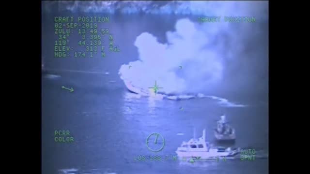 Al menos 25 muertos y 9 desaparecidos tras incendiarse un barco de recreo en California