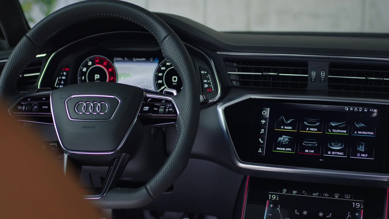 The new Audi RS 6 Infotainment System