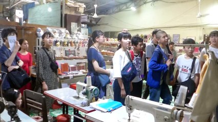 Japanese students visited CHA program for young women with disabilities
