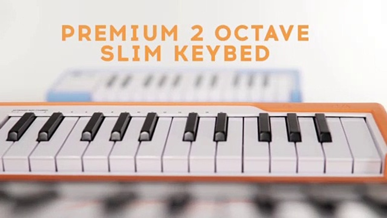 Présentation du clavier MIDI USB MicroLab d'Arturia