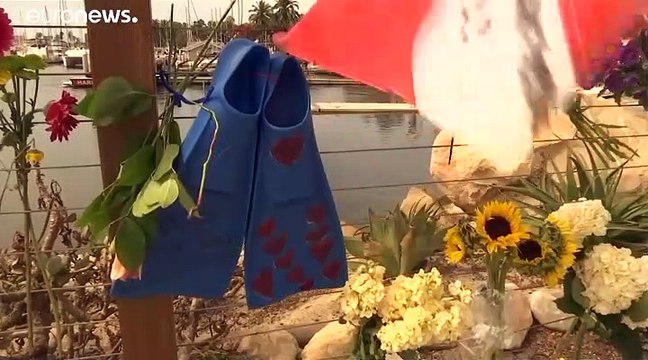 Обнародованы кадры пожара на Conception