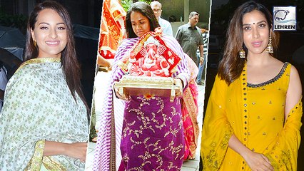 Celebs At Arpita Khan’s Ganesh Visarjan 2019