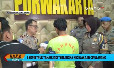 Sopir Truk Tanah jadi Tersangka Kecelakaan Cipularang