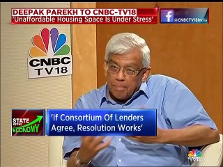 Need a stressed asset fund to bail out almost complete realty projects: Deepak Parekh