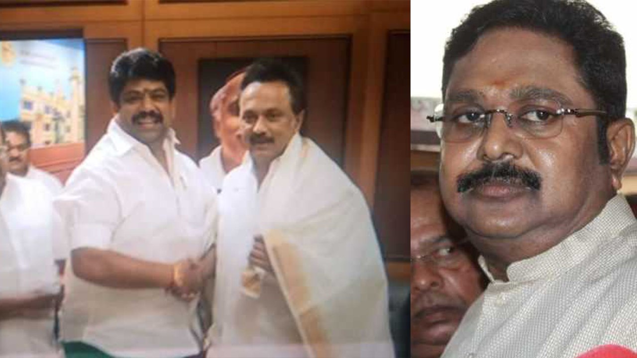 Watch Video : AMMK Barani karthikeyan joining dmk