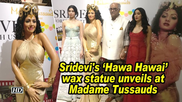 Sridevi's 'Hawa Hawai' wax statue unveils at Madame Tussauds