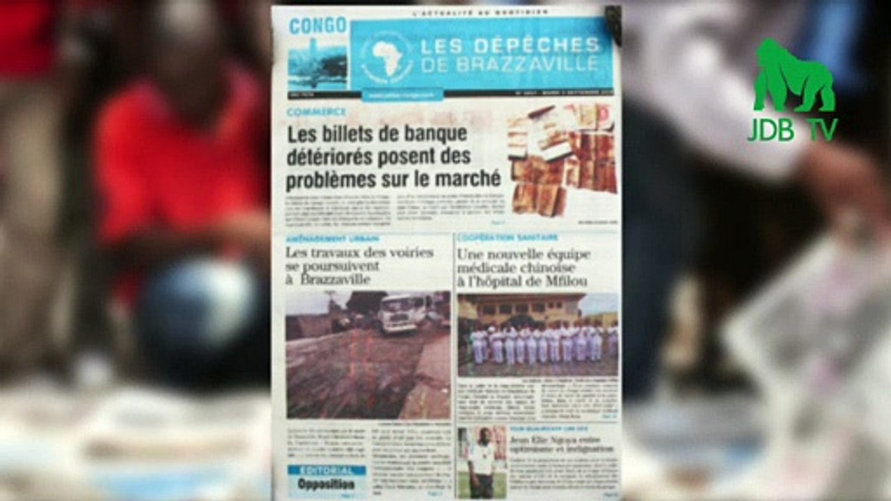 REVUE DE LA PRESSE CONGOLAISE DU 4 SEPTEMBRE 2019