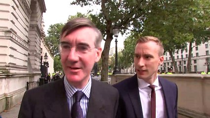 Rees-Mogg accused of ‘lounging around’ during debate