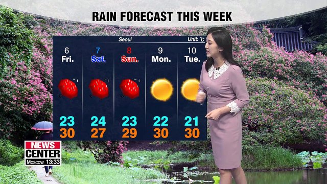 Typhoon 'Lingling' brings nationwide rain over the weekend _ 090419
