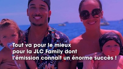 JLC Family  Jazz montre Laurent installant un écran géant dans leur jardin