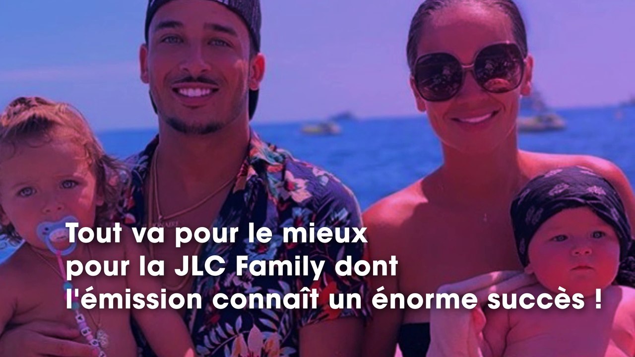 JLC Family  Jazz montre Laurent installant un écran géant dans leur jardin