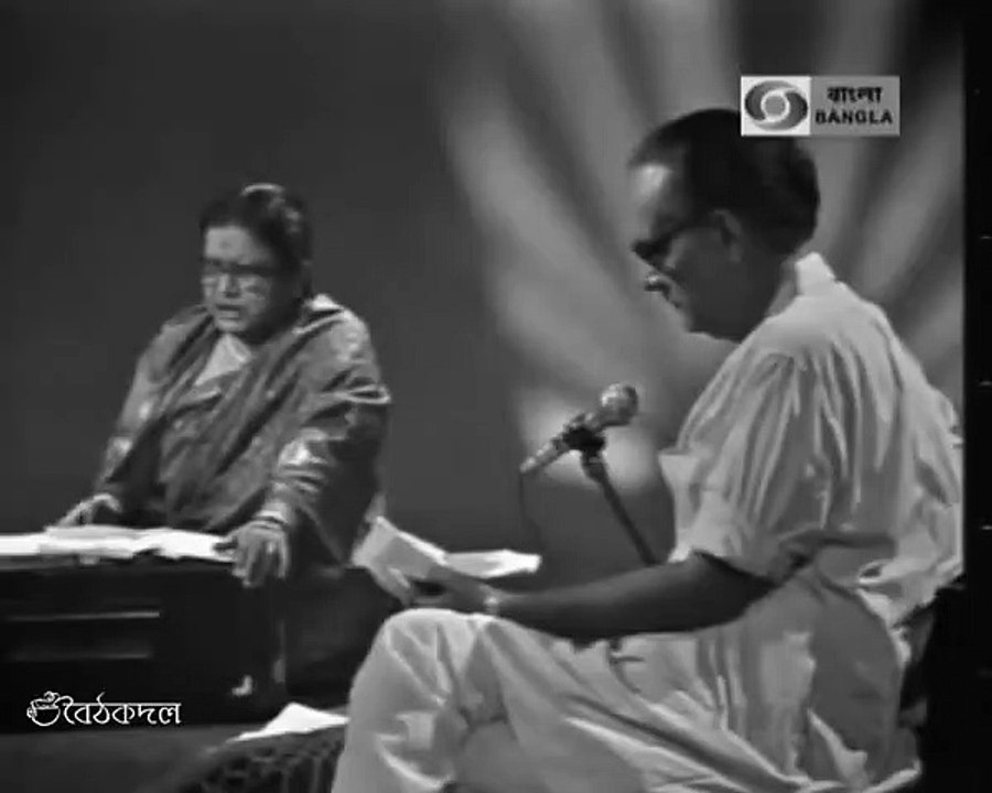 Kathay o Sure- Pratima Bandopadhyay with Hemanta Mukhopadhyay - কথায় ও সুরেঃ প্রতিমা বন্দ্যোপাধ্যায়