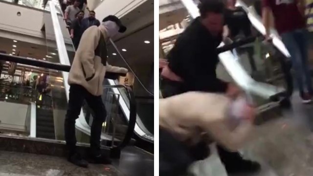 Un homme qui fait une caméra cachée se fait violemment attaquer