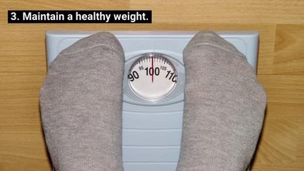 Reduce risk of getting cancer