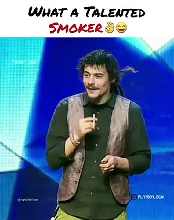 Smoking is not a bad habit | Smoking is a Talent | Talented Smoker | Best Show Ever