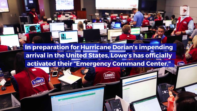 Lowe’s to Lend Support to Hurricane Dorian Relief Efforts