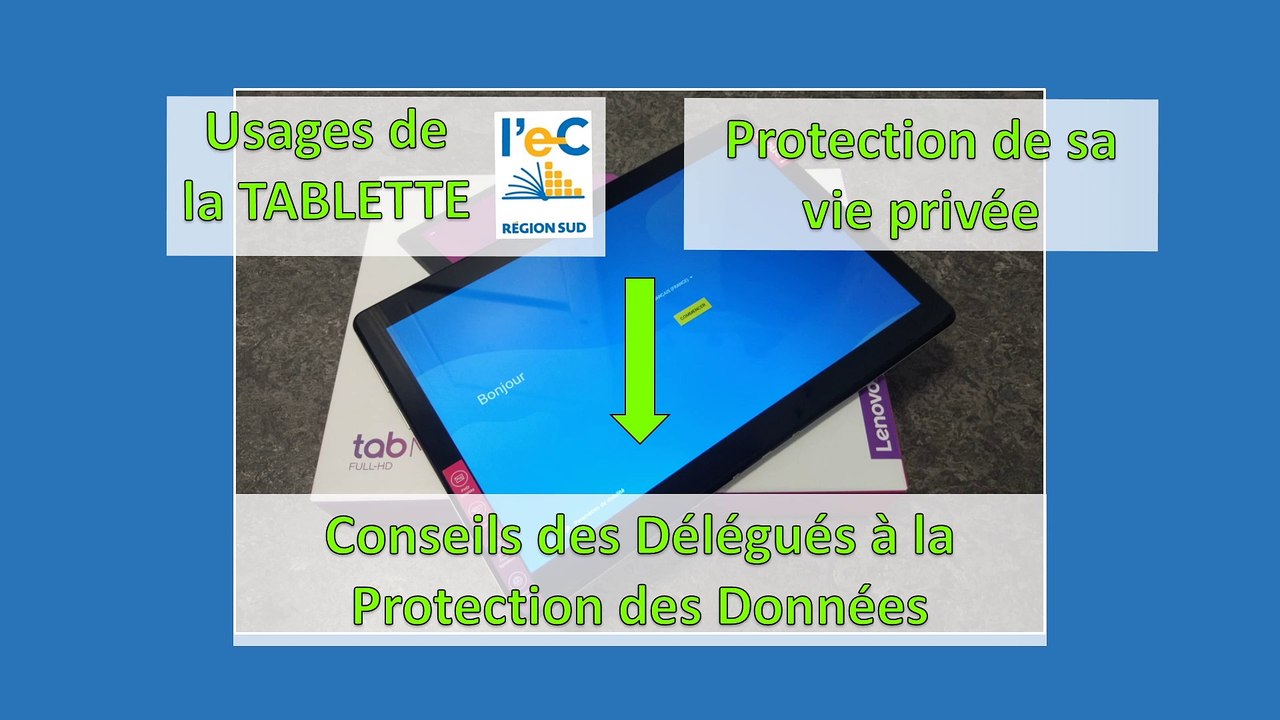 Création et paramétrage d’un compte Google spécifique pour son travail au lycée