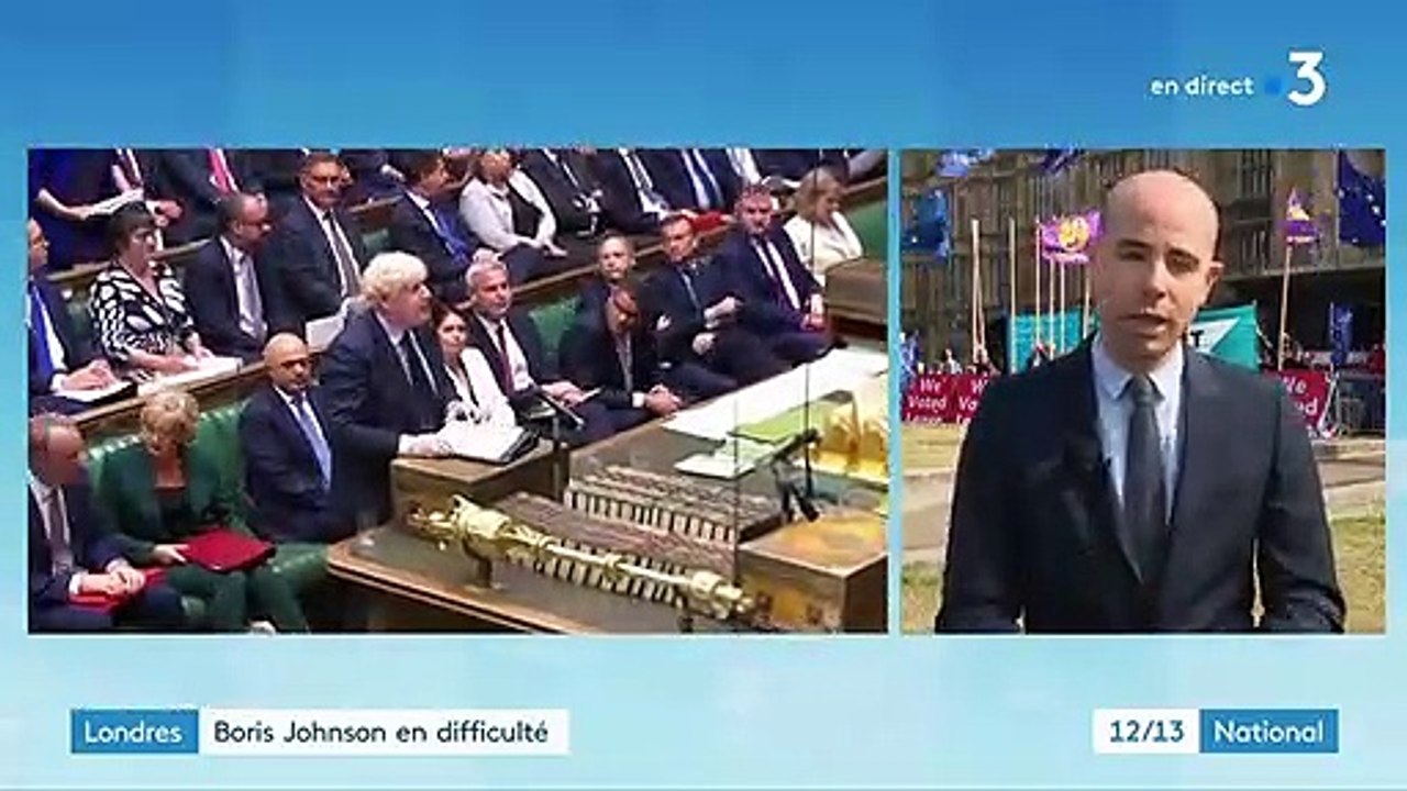 Chahuté au sujet du Brexit, Boris Johnson récla...