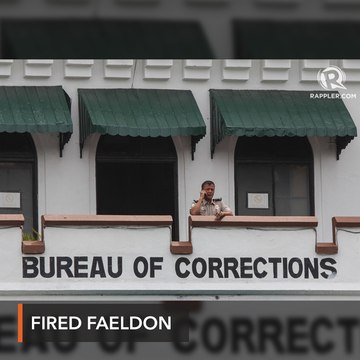 Duterte fires Nicanor Faeldon as BuCor chief