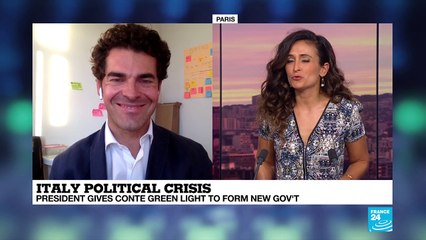 Italy political crisis: "I think the new government will be made of new fresh faces"