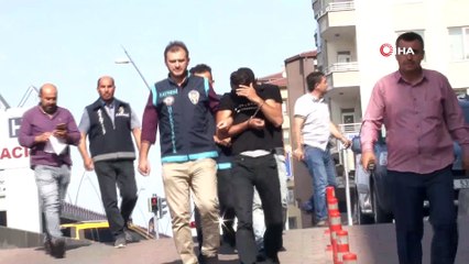 Akü hırsızları yakalandı