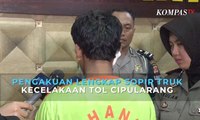 Pengakuan Lengkap Sopir Truk Kecelakaan Tol Cipularang