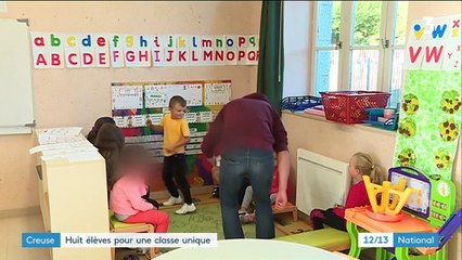 Creuse : une classe ouvre pour uniquement huit élèves