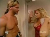 12.15.03 Trish Stratus & Chris Jericho Backstage Segment