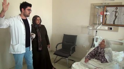 Bismil'de katarakt ameliyatı olan 30 kişi tekrar görmeye başladı