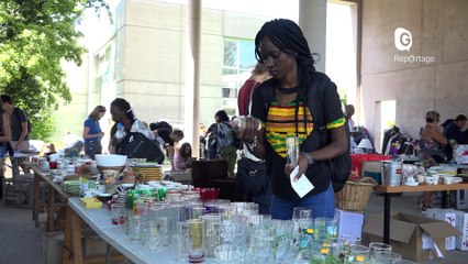 Reportage - Emmaüs s'installe sur le campus pour une journée !