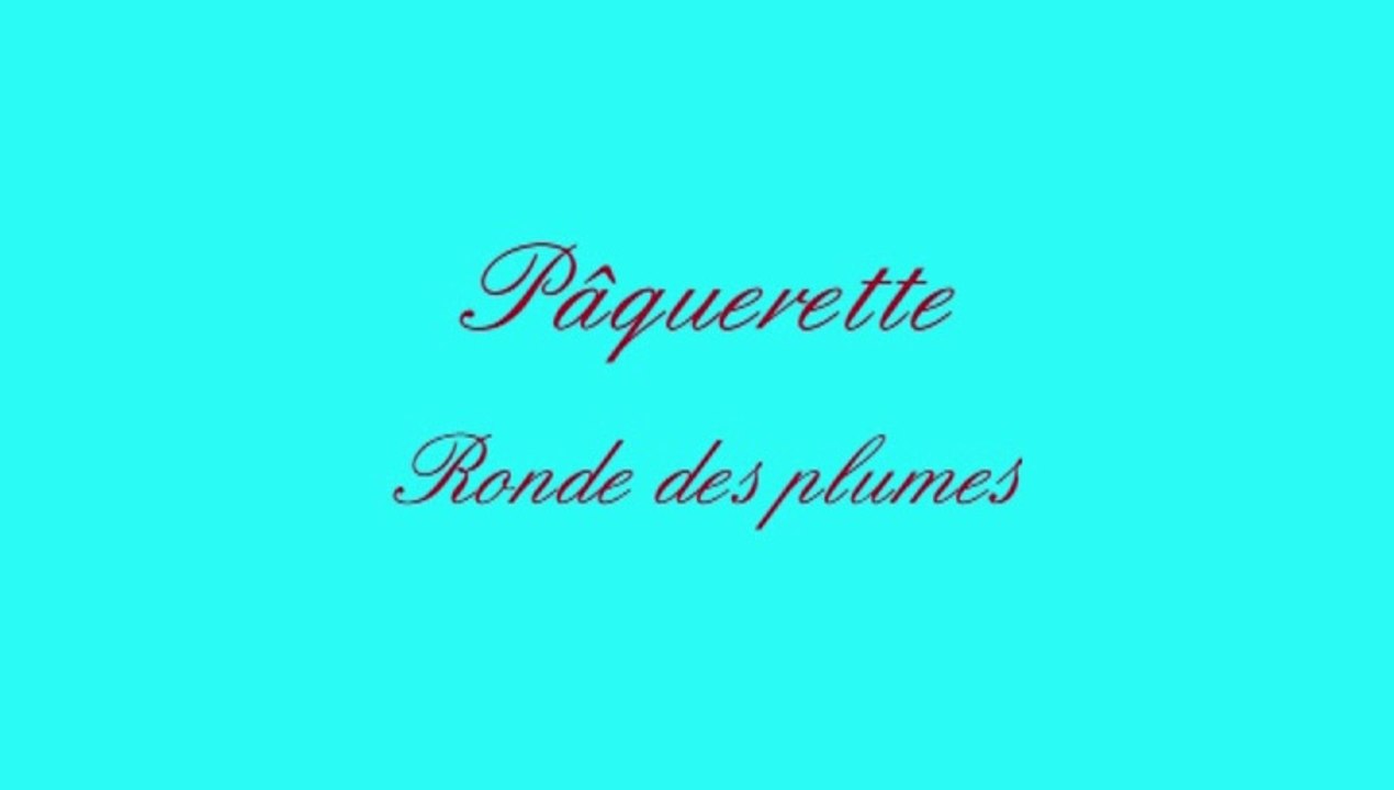 Ronde des plumes
