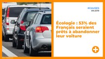 Écologie : 53% des Français seraient prêts à abandonner leur voiture